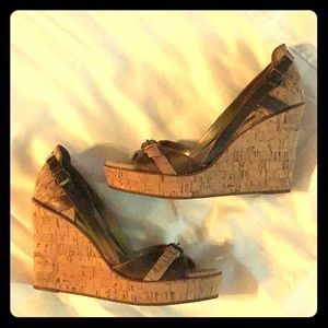 Cork Wedges NWOT